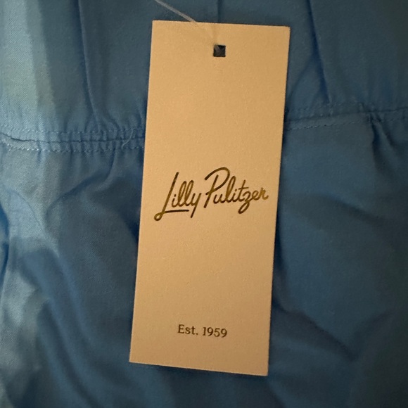 Lilly Pulitzer Bal Harbour Palazzo Pants Blue Nautical Sailboat Print NWT - Picture 8 of 9